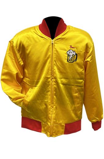 Gus Polinski Home Alone John Candy Bomber Satin Jacket