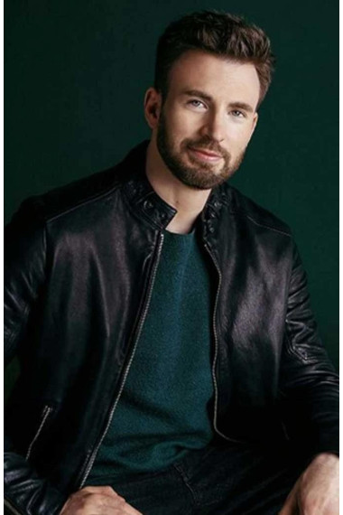 Live Smarter For A Better World Chris Evans Leather Jacket