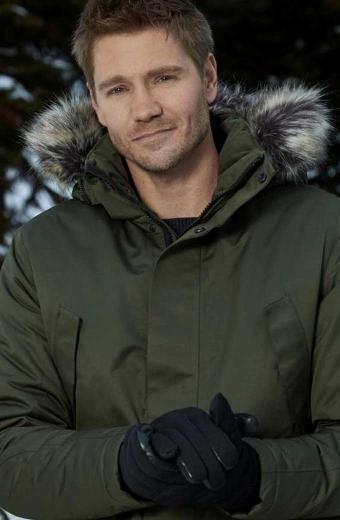 Love in Winterland Chad Michael Murray Brett Hollister Parka