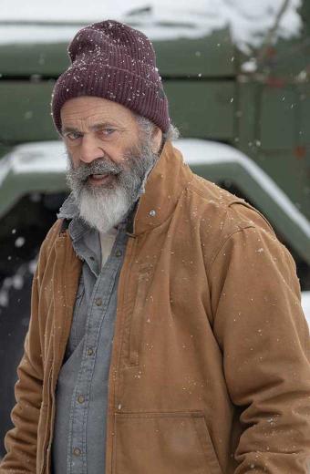 Chris Cringle Mel Gerard Gibson Fatman Brown Cotton Jacket