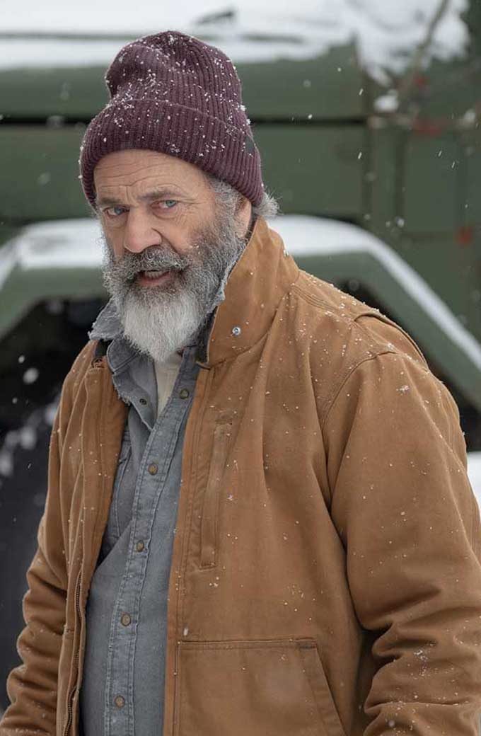 Chris Cringle Mel Gerard Gibson Fatman Brown Cotton Jacket