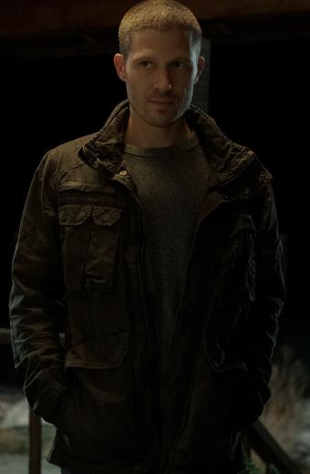 Zach Gilford Midnight Mass Riley Flynn Cotton Jacket