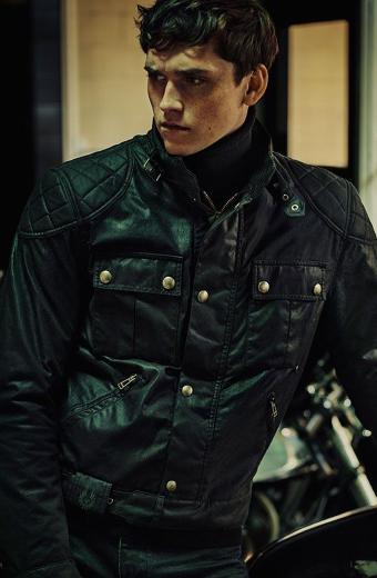 Belstaff Brooklands Mojave Steve McQueen Black Racer Jacket