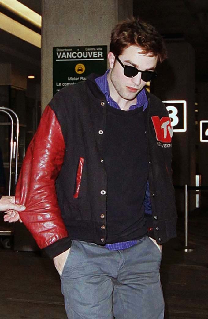 Robert Pattinson Music Television Letterman Black Wool Jacket