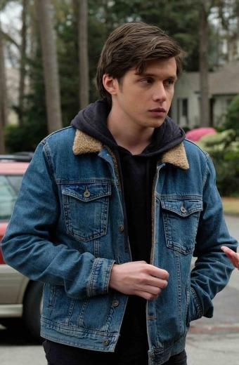 Simon Spier Love Simon Nick Robinson Blue Denim Jacket