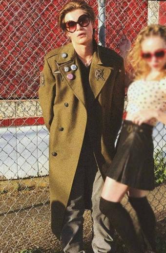 Elijah Stevenson Everything Sucks Oliver Green Coat
