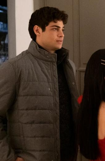 Noah Centineo To All the Boys P.S. I Still Love You Grey Jacket