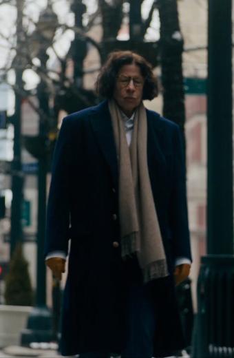 Pretend Its A City Fran Lebowitz Wool Trench Coat