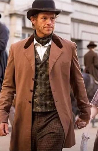 Clyde Berning Redeeming Love Rab Brown Trench Coat