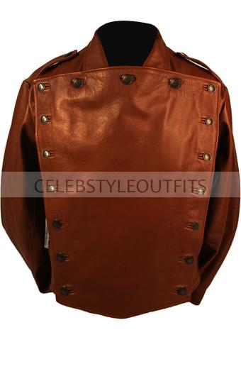 The Rocketeer Billy Campbell Cliff Brown Leather Jacket