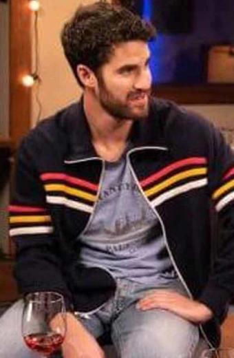 Pierce Royalties Darren Criss Black Jacket