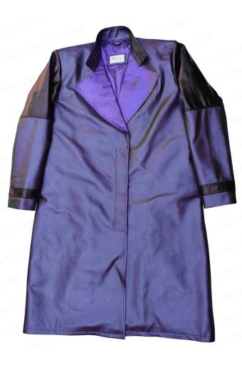 Samuel L Jackson Elijah Price Mr Glass Purple Trench Coat