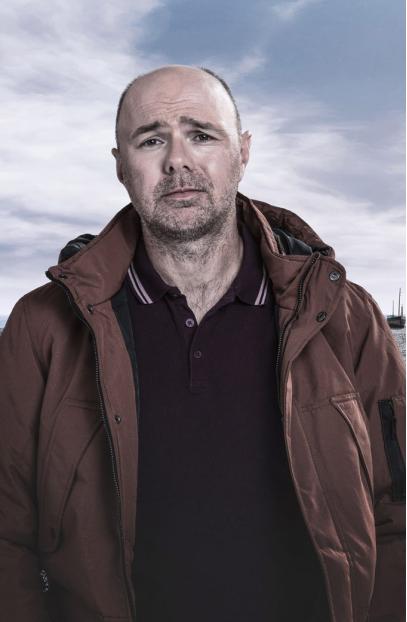 Karl Pilkington Sick Of It Brown Cotton Jacket karl-sick-of-it-jacket