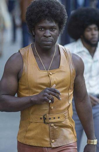 Gbenga Akinnagbe The Deuce Larry Brown Yellow Vest