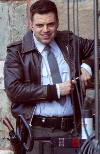 Sebastian Stan The Devil All The Time Lee Bodecker Jacket