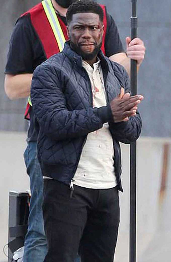 Kevin Hart Teddy The Man from Toronto Quilted Puffer Jacket