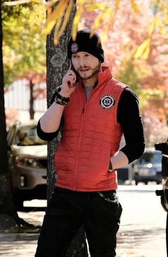 Matt Czuchry The Resident Conrad Hawkins Red Vest