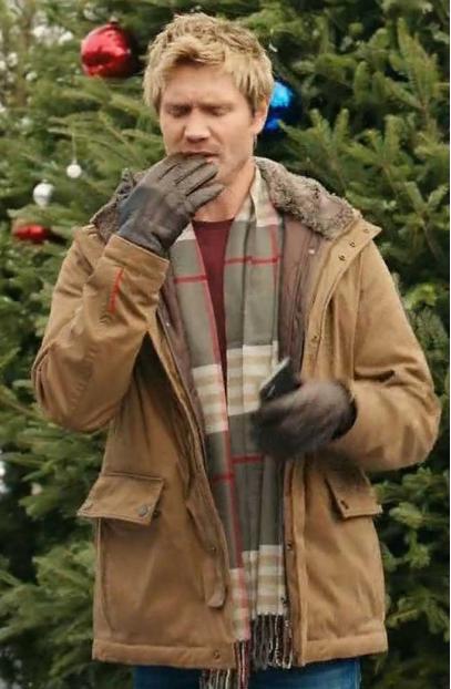 Paul Barnett Too Close For Christmas Beige Cotton Jacket paul-barnett-too-close-for-christmas-jacket