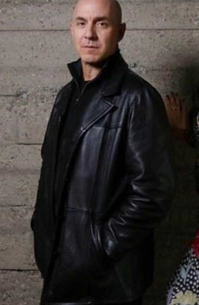 Chuck Bukansky Brian Markinson Tribal Black Trench Coat