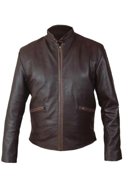 Sam Flynn Tron Legacy Garrett Hedlund Brown Leather Jacket tron-legacy-garrett-hedlund-jacket