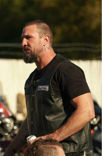 Lorelei Wayland Pablo Schreiber Screwball Black Leather Vest pablo-schreiber-lorelei-vest