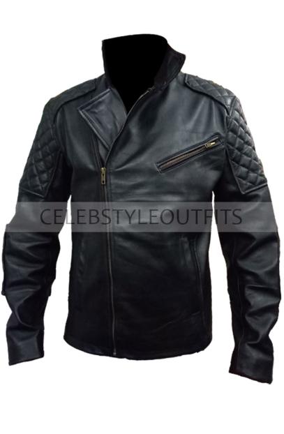 Venom Snake Metal Gear Solid Biker Cosplay Leather Jacket metal-gear-solid-leather-jacket
