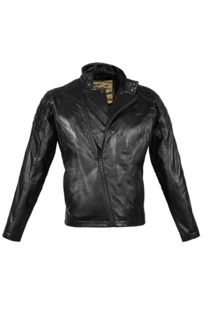 Venom Snake Metal Gear Solid Cosplay Black Leather Jacket metal-gear-solid5-snake-biker-jacket