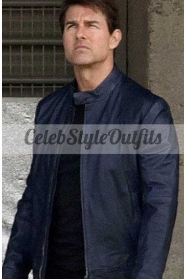 Tom Cruise Mission Impossible Fallout Ethan Hunt Biker Jacket