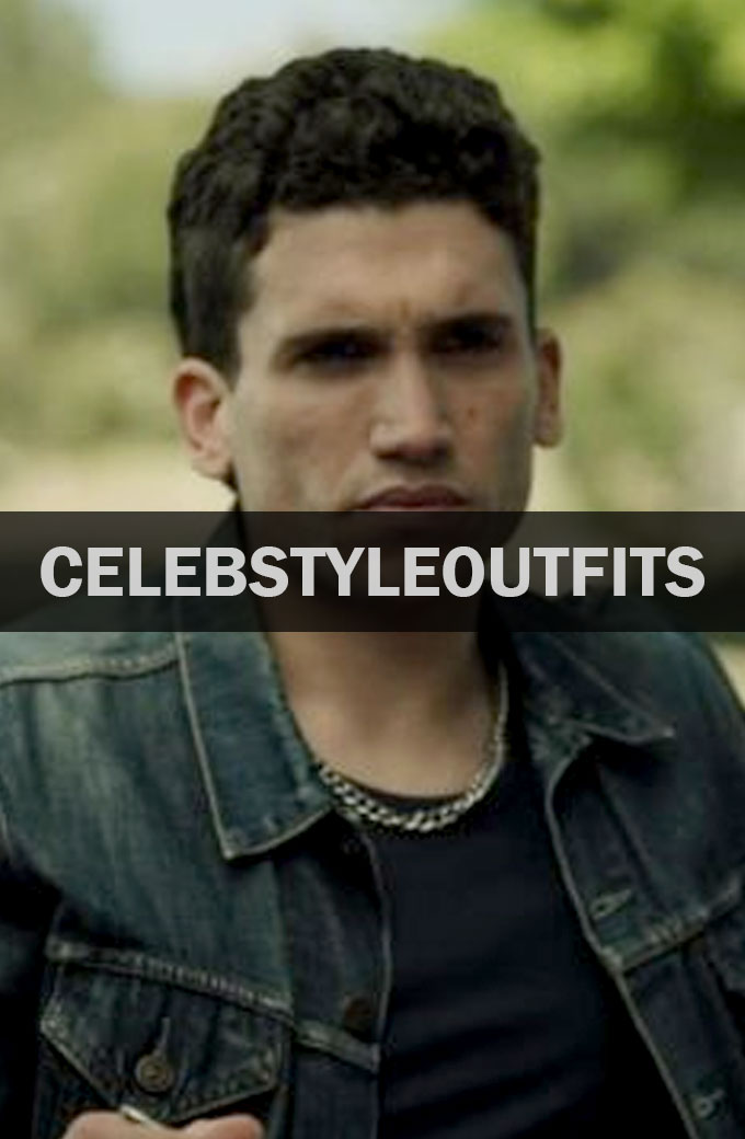 Denver Money Heist TV Series Jaime Lorente Blue Denim Jacket