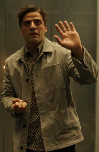 Oscar Isaac Moon Knight Steven Grant Grey Jacket
