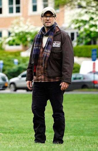 Mr Robot Christian Slater Mens Bomber Brown Cotton Jacket