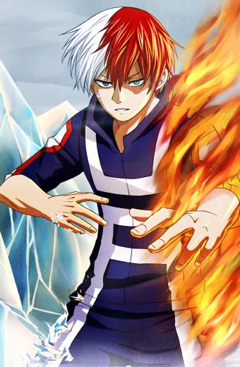 My Hero Academia World Heroes Mission Shoto Todoroki Jacket