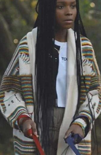 Naomi McDuffie Kaci Walfall Cottage Colorful Stripes Cardigan