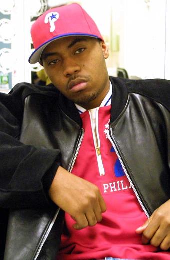 Mens Nas Street Style Casual Bomber Black Leather Jacket