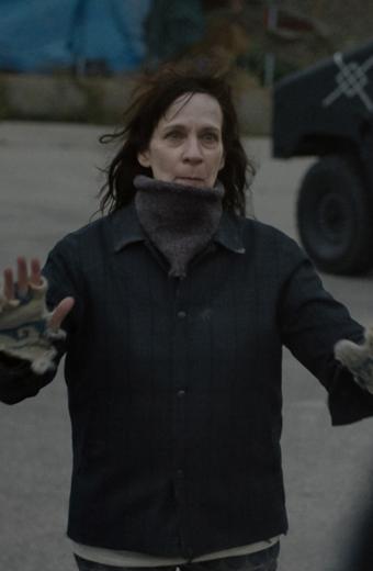 Amanda Plummer Night Raiders Roberta Black Jacket