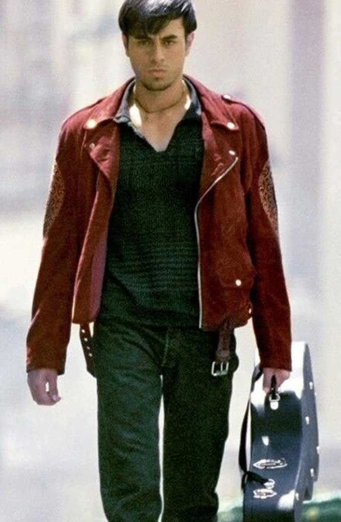 Once Upon A Time In Mexico Lorenzo Red Leather Jacket