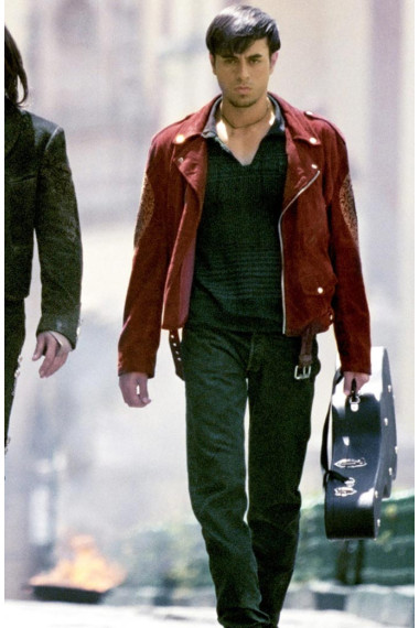 Enrique Iglesias Once Upon A Time In Mexico Lorenzo Red Jacket