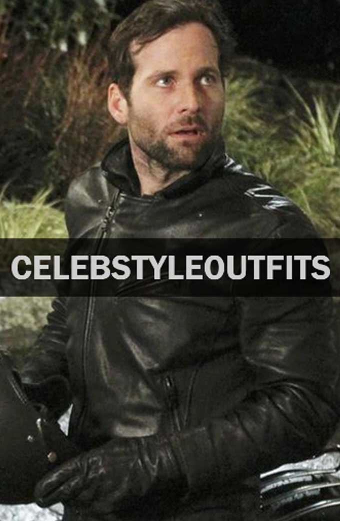 August Once Upon A Time Eion Bailey Leather Jacket