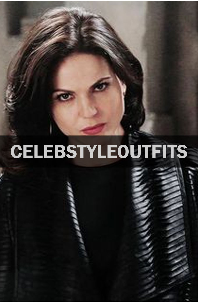 Once Upon A Time Lana Parrilla Black Leather Jacket