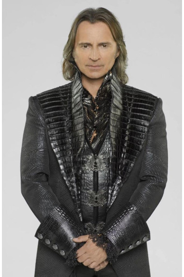 Once Upon a Time Robert Carlyle Mr Gold Black Leather Jacket
