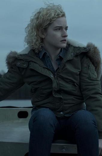 Ozark Julia Garner Ruth Langmore Green Cotton Shearling Jacket