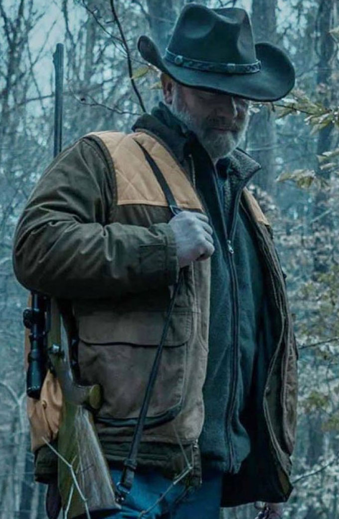 Ozark TV Series Peter Mullan Jacob Snell Brown Cotton Jacket