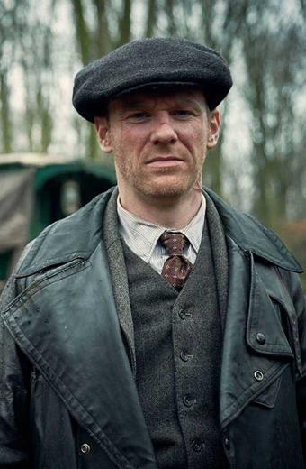 Jimmy McCavern Peaky Blinders Brian Gleeson Black Trench Coat
