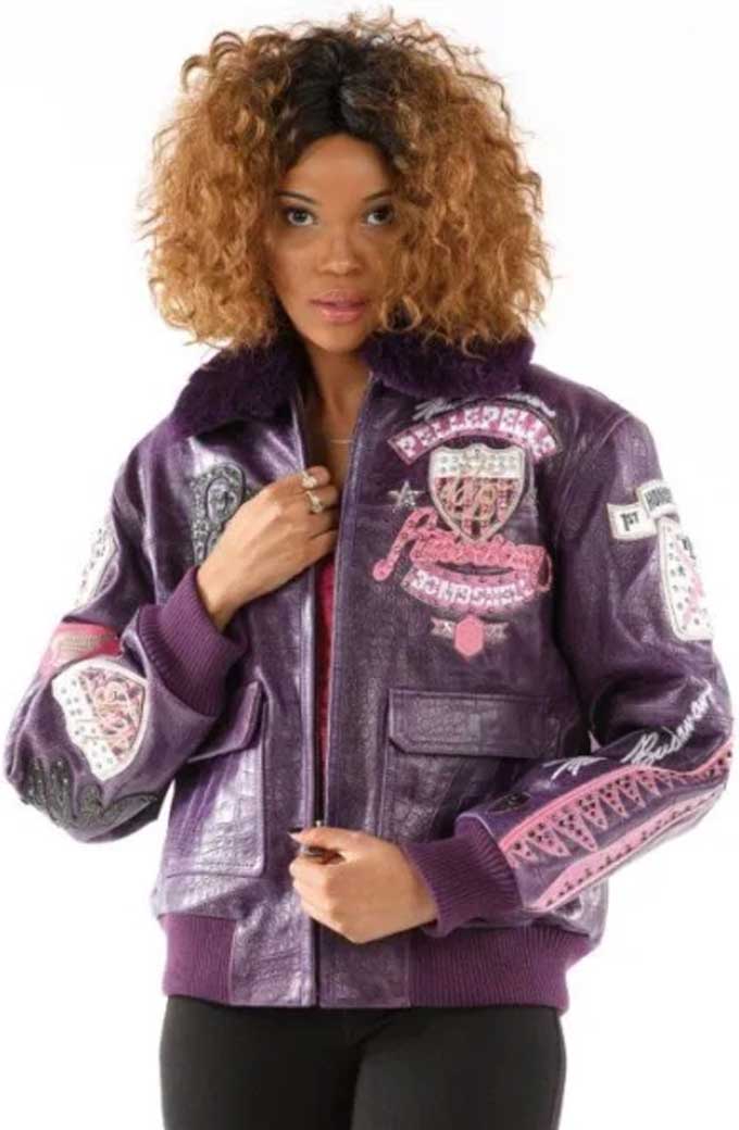 American Bombshell Pelle Pelle MB Womens LTD Edition Jacket
