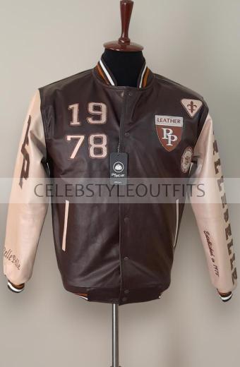 Vintage American Pelle Pelle MB 1978 Varsity Bomber Jacket