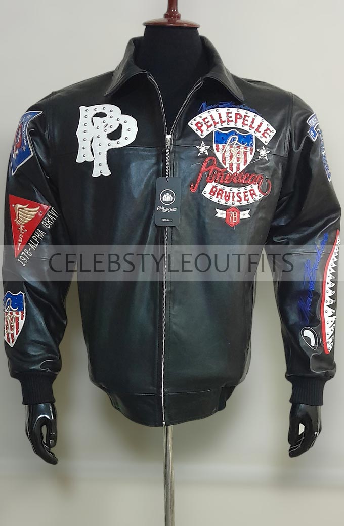 Pelle Pelle American Bruiser LTD Edition Black Bomber Jacket