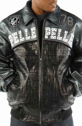 Last Man Standing Pelle Pelle MB 1978 Block Bomber Jacket