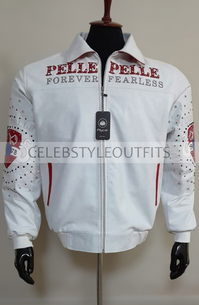 Never Say Die Pelle Pelle Forever Fearless Premium Jacket