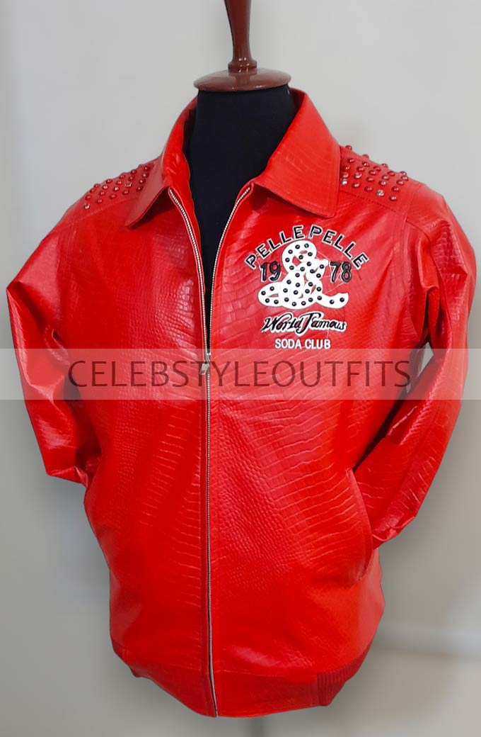 Soda Club World Famous Pelle Pelle 1978 Studded Bomber Jacket world-famous-soda-club-pelle-pelle-jacket