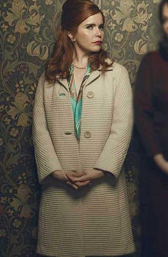 Bet Sykes Paloma Faith Pennyworth Quilted Beige Trench Coat